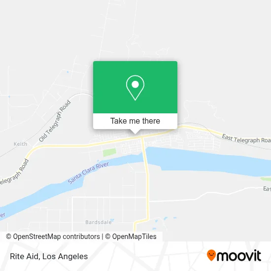 Rite Aid map