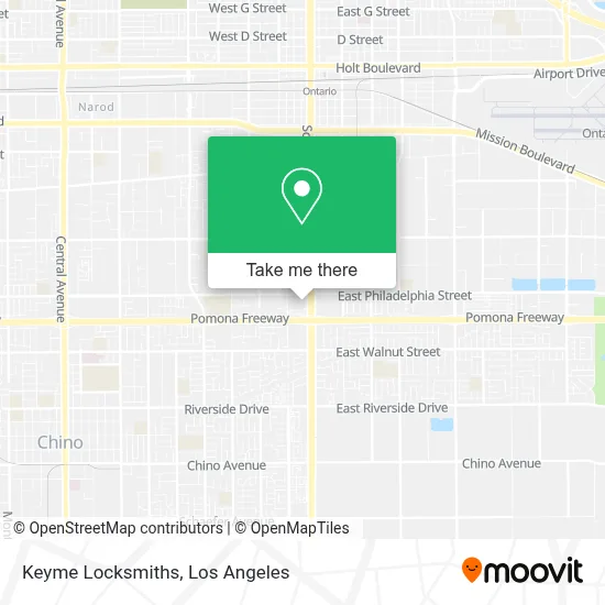 Keyme Locksmiths map