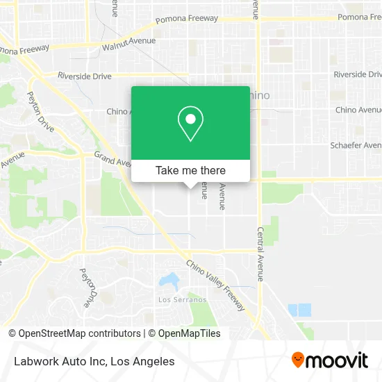 Labwork Auto Inc map