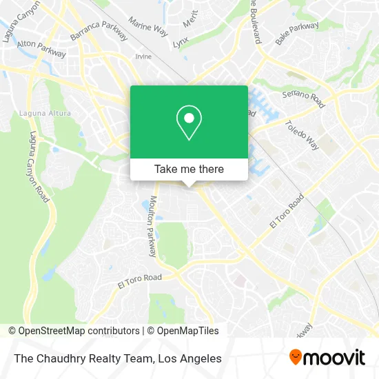 The Chaudhry Realty Team map