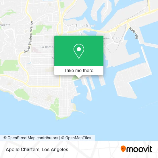 Apollo Charters map