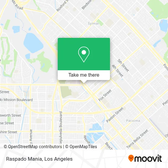 Raspado Mania map