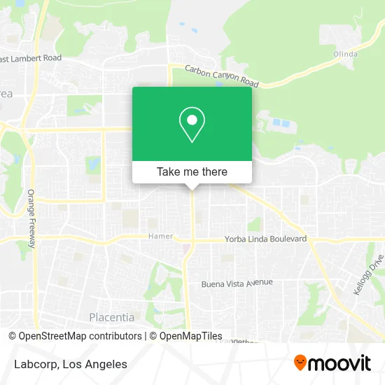 Labcorp map