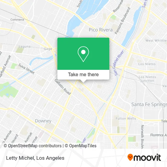 Letty Michel map