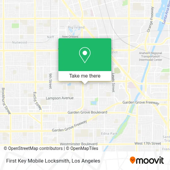 First Key Mobile Locksmith map