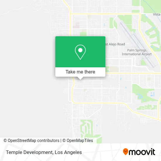 Temple Development map