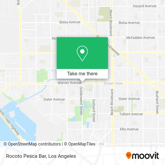 Rocoto Pesca Bar map