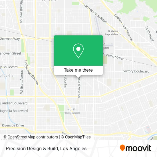 Precision Design & Build map
