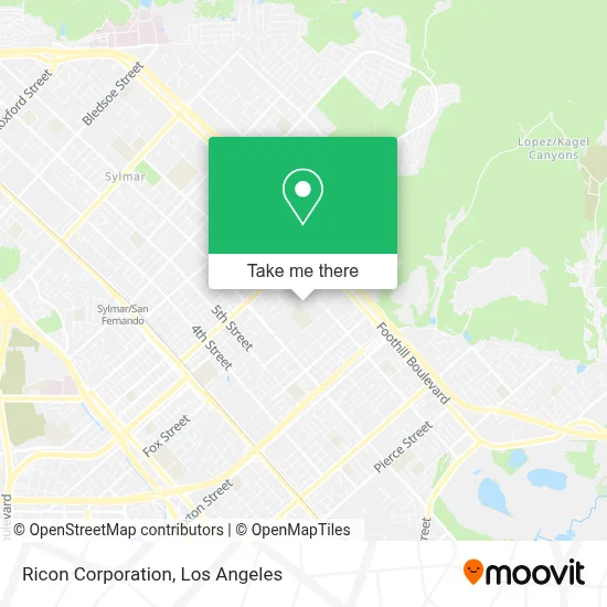 Ricon Corporation map