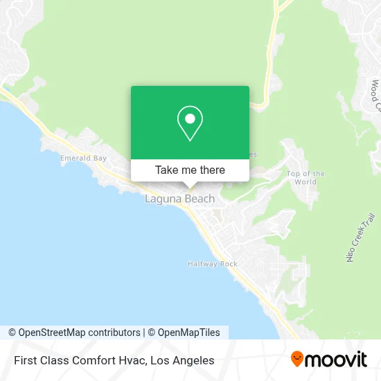 First Class Comfort Hvac map