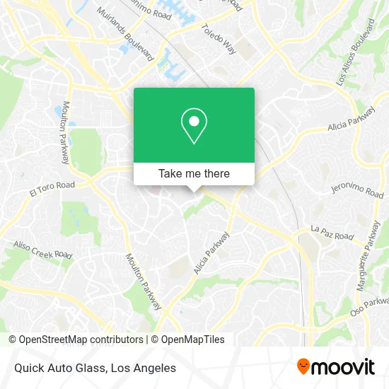 Quick Auto Glass map