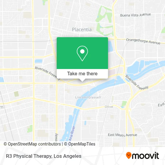R3 Physical Therapy map