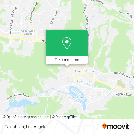 Talent Lab map
