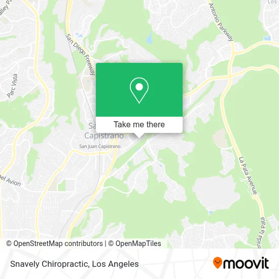 Snavely Chiropractic map
