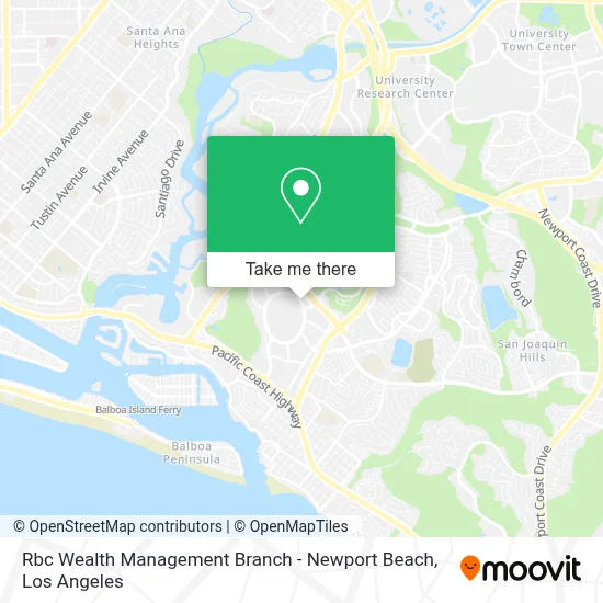 Rbc Wealth Management Branch - Newport Beach map