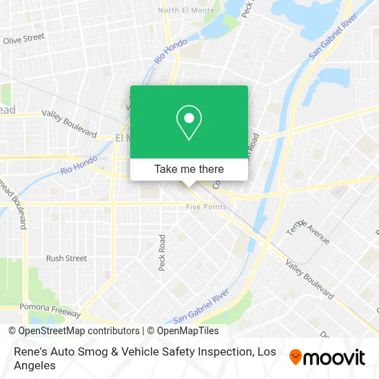 Rene's Auto Smog & Vehicle Safety Inspection map