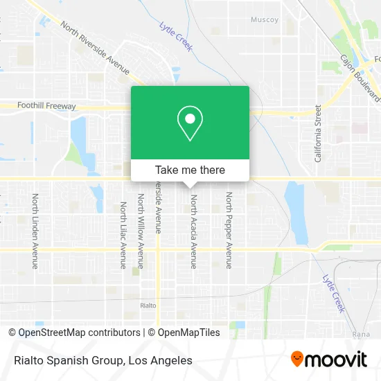Rialto Spanish Group map