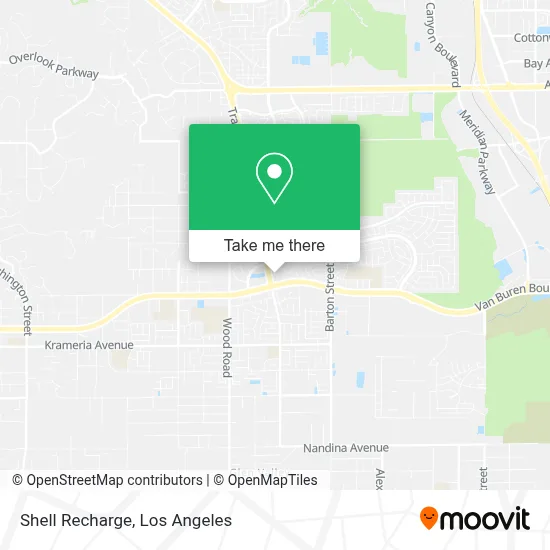 Shell Recharge map