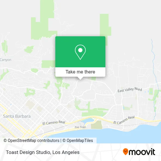 Toast Design Studio map