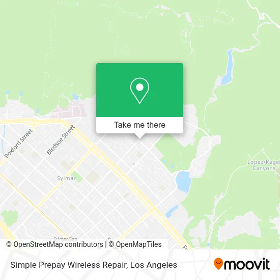 Simple Prepay Wireless Repair map