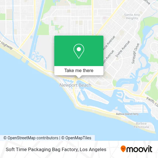 Soft Time Packaging Bag Factory map