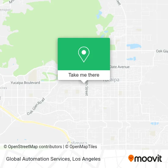 Global Automation Services map