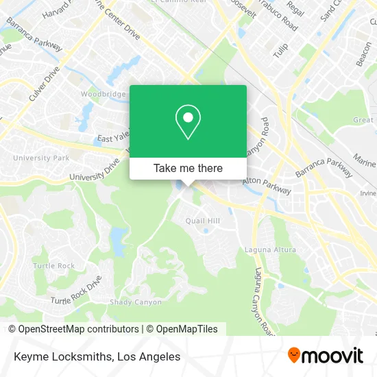 Keyme Locksmiths map