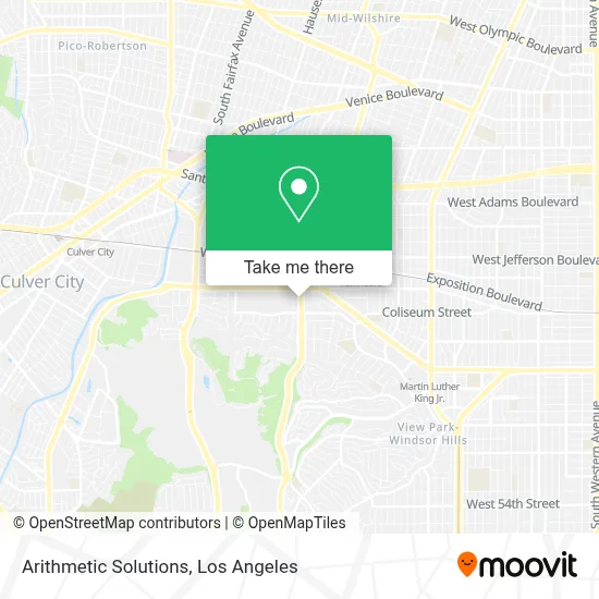 Arithmetic Solutions map