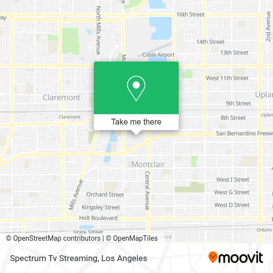 Spectrum Tv Streaming map