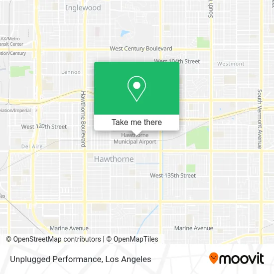 Unplugged Performance map