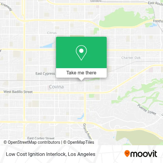 Low Cost Ignition Interlock map