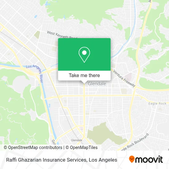 Raffi Ghazarian Insurance Services map