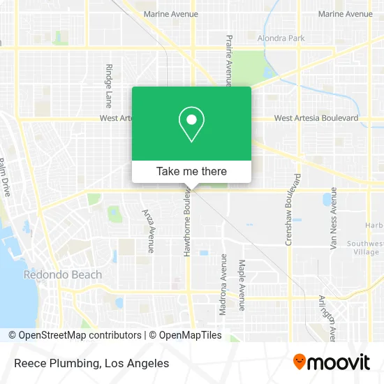 Reece Plumbing map