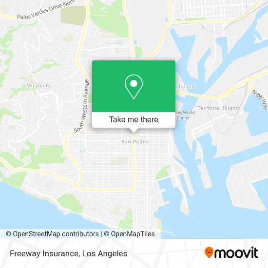 Freeway Insurance map