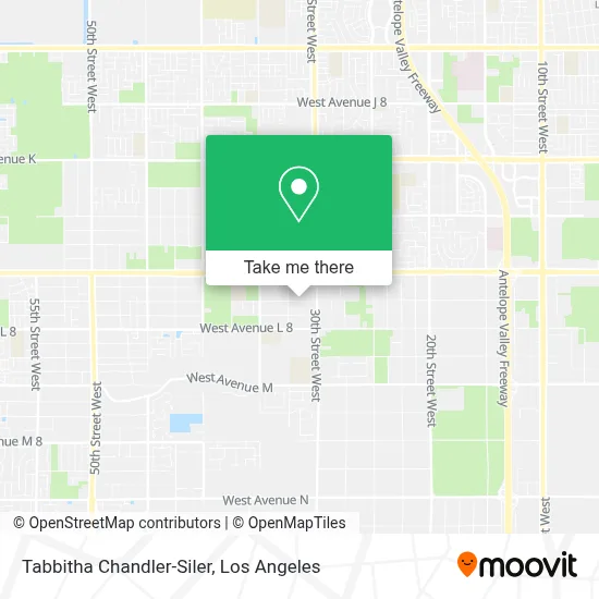 Tabbitha Chandler-Siler map