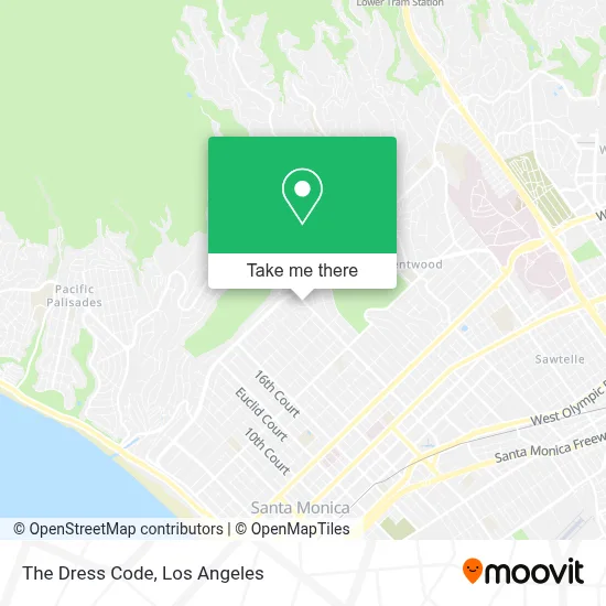 The Dress Code map
