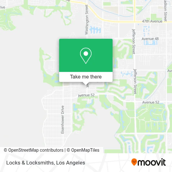 Locks & Locksmiths map