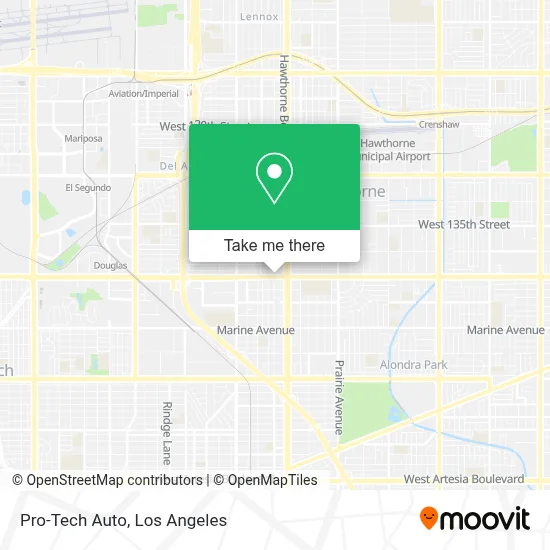 Pro-Tech Auto map