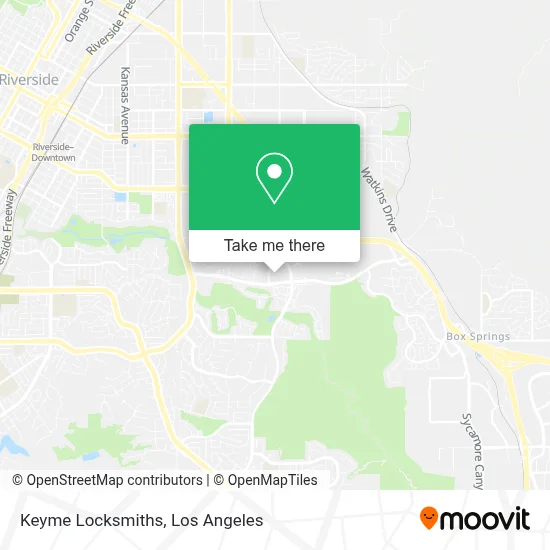 Keyme Locksmiths map