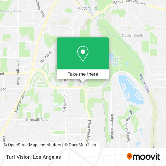 Turf Vision map