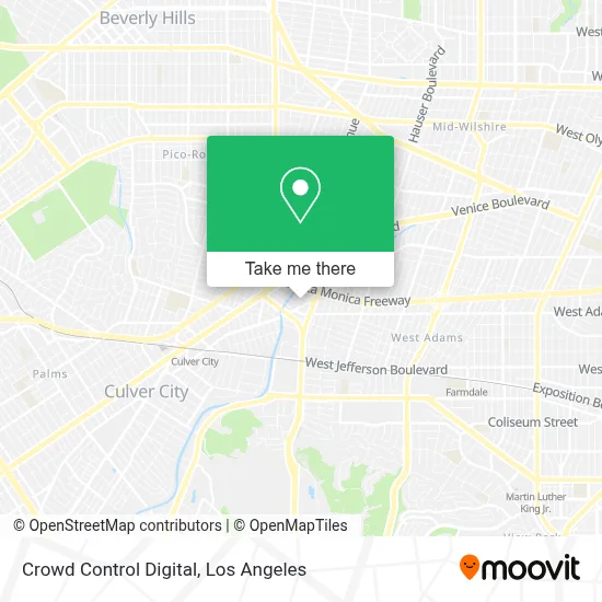 Crowd Control Digital map