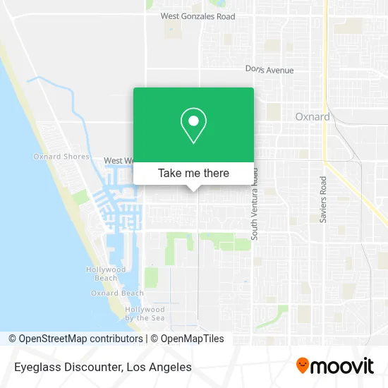 Eyeglass Discounter map