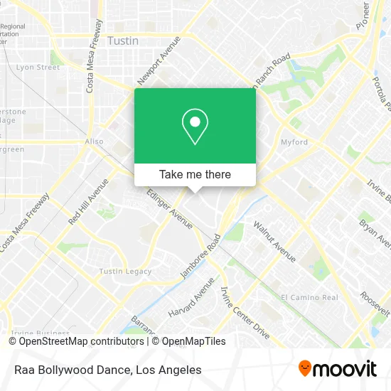 Raa Bollywood Dance map