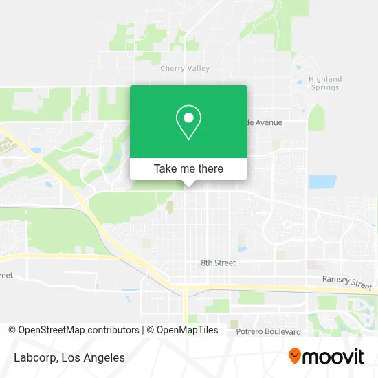 Labcorp map