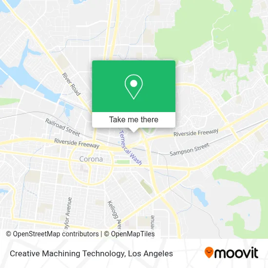 Creative Machining Technology map