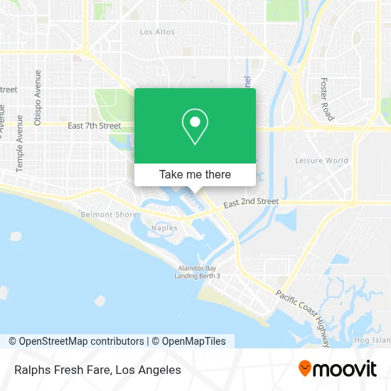 Ralphs Fresh Fare map