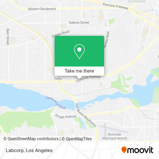 Labcorp map