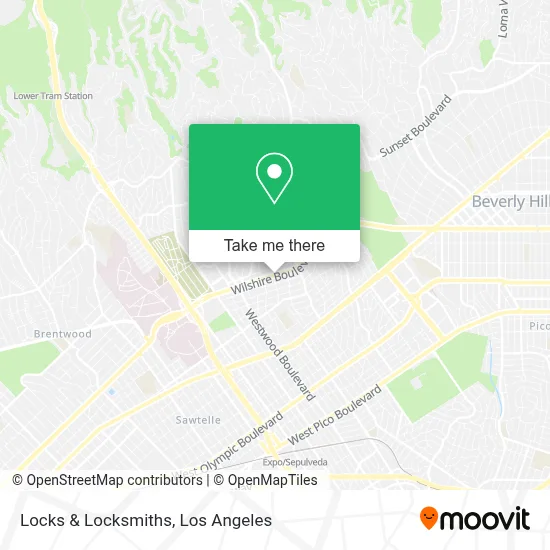 Locks & Locksmiths map