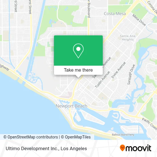 Ultimo Development Inc. map