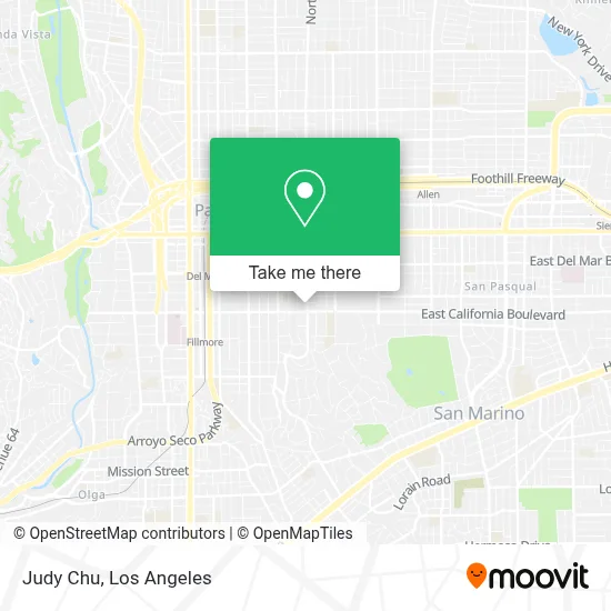 Judy Chu map